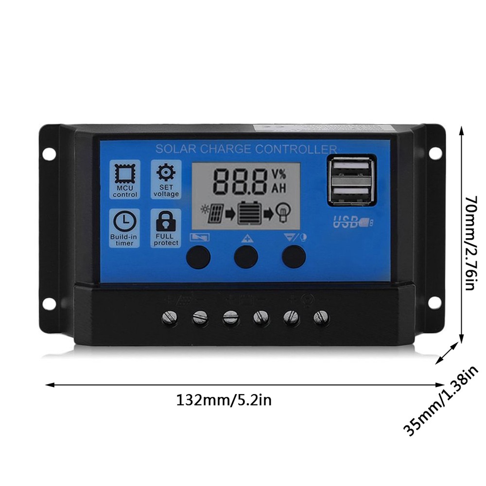 Outdoor Solar Controller for Battery Protection and Stable System Performance