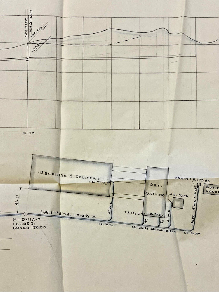 Original World War II Navy Seabees Locker Items; Lot of 6