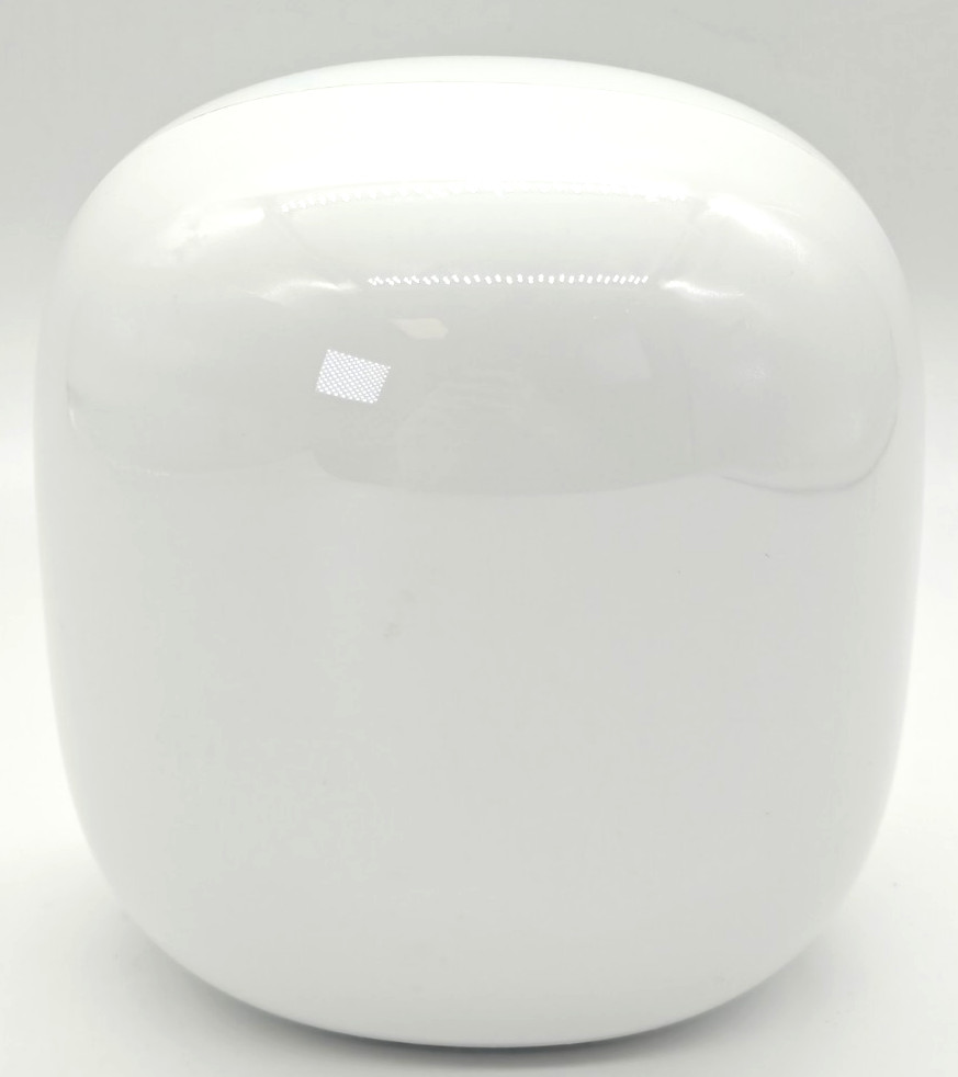 Used Google Nest WiFi Pro 6E AX5400 Mesh Router White G6ZUC UNIT ONLY NO ADAPTER
