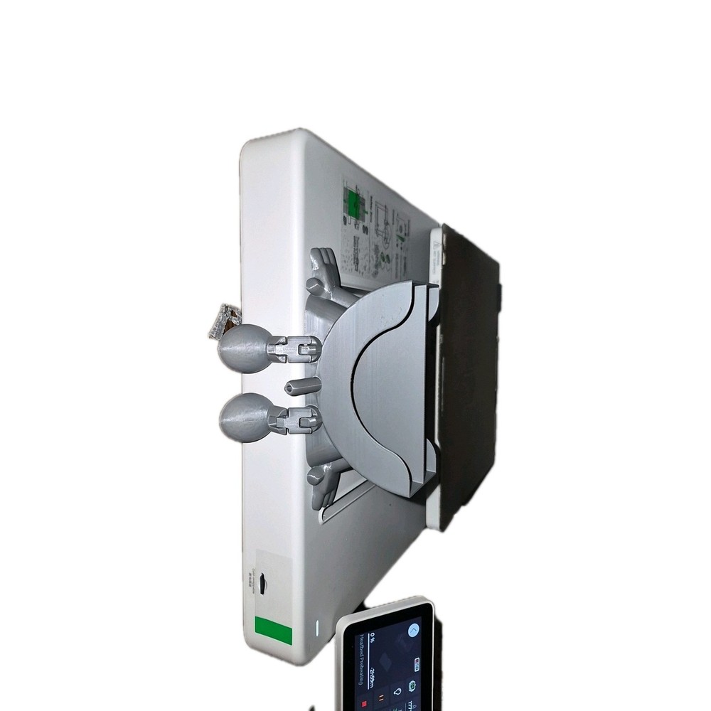 Silver White Adjustable Wall Mount Bracket Stand for Projector Home Theater