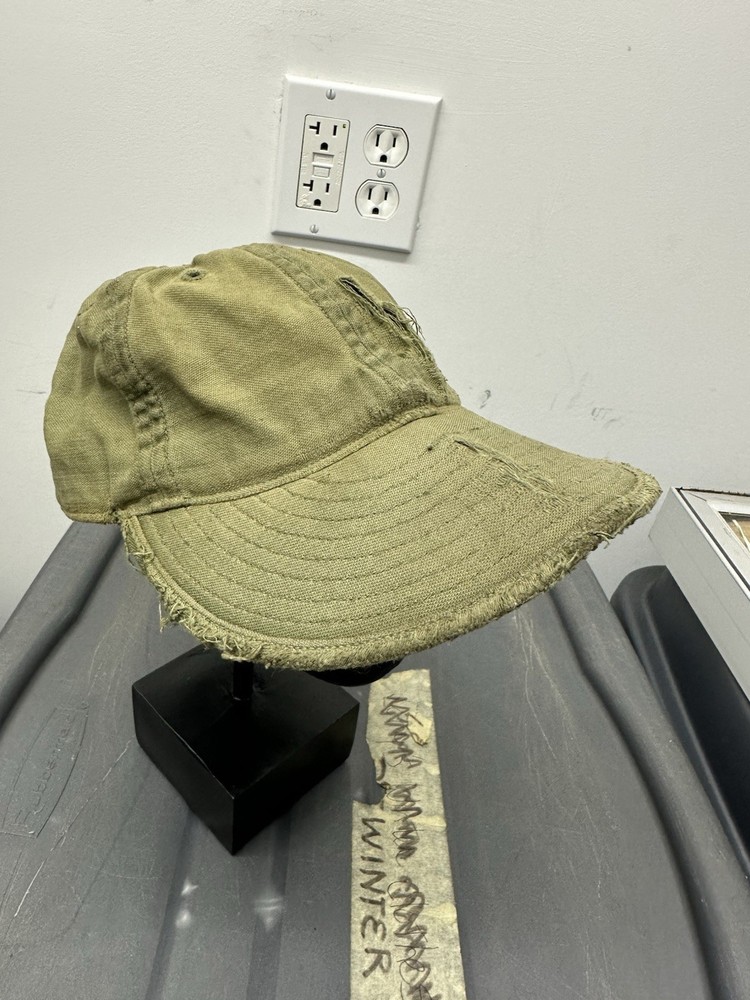 OD Cotton Mechanic’s Cap, Well Used