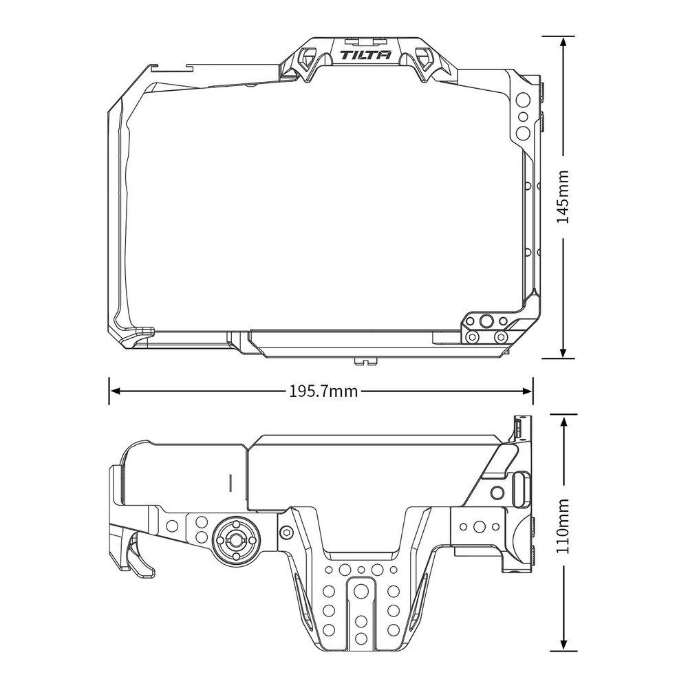 Camera Cage for BMPCC 6K Pro/G2 | Protective Gear | Mount Accessories | Compatib