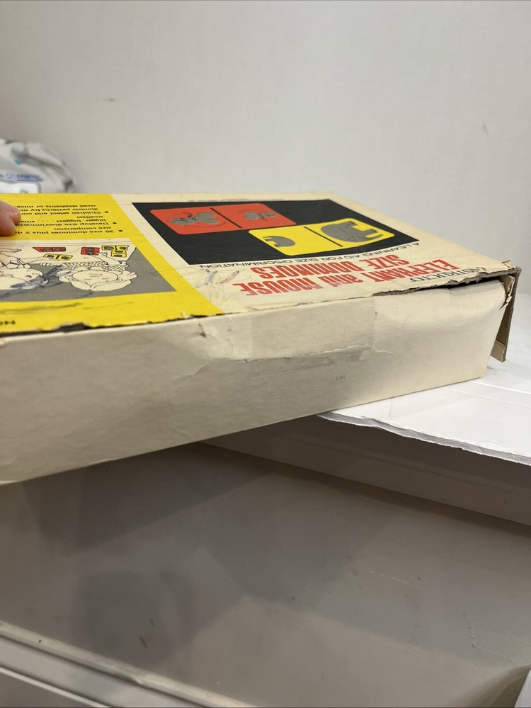 Instructo Set Dominoes #1121 Elephant And Mouse