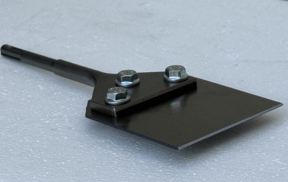 SDS Plus 4” Wall Floor Scraper Tile & Thinset Scaling Chisel Adhesive Removal