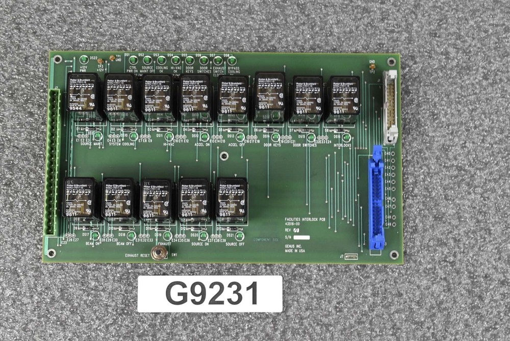 Genus 43516-00 PCB Facilities Interlock