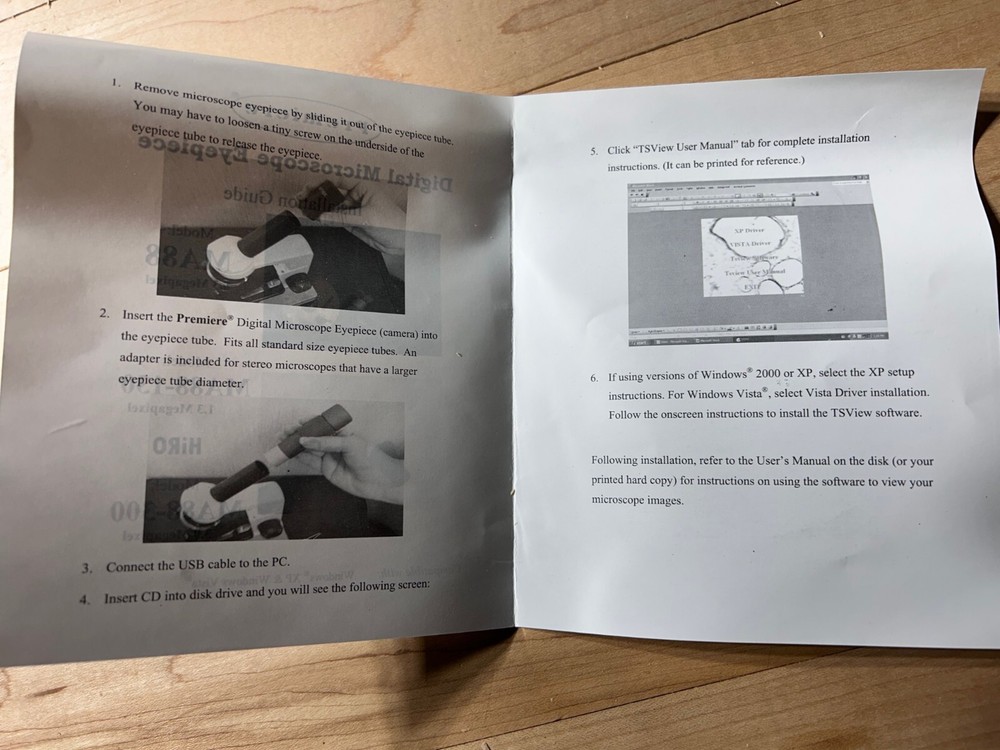 Premiere Digital Microscope Eyepiece Model MA88