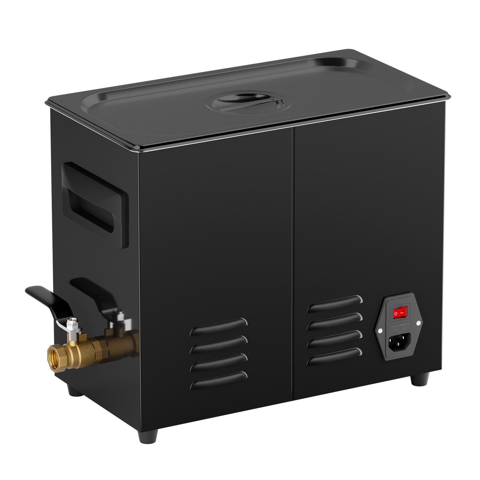 VEVOR 6L Ultra Sonic Cleaner Cleaning Machine with Basket Heater and Timer 180W