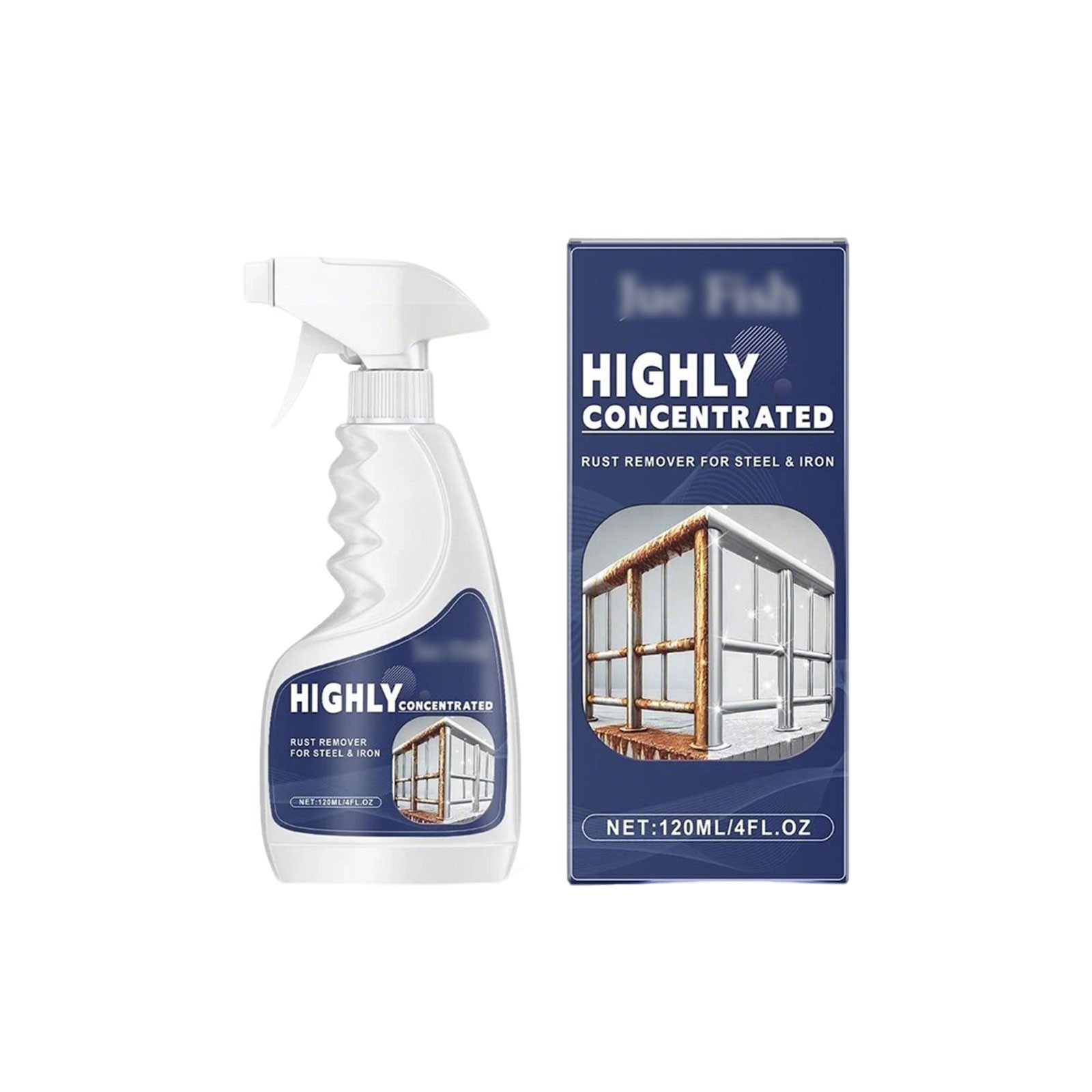 Industrial ﻿Highly Concentrated Rust Remover 120ml For Steel & Iron HOT 2026