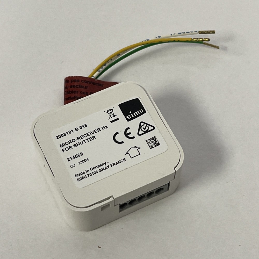 Simu Micro-Receiver Hz for Rolling Shutter 2008191 for Wired Motors