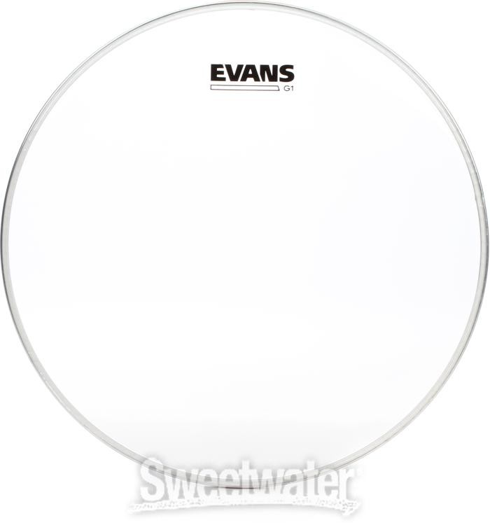 Evans G1 Tom Pack - 10, 12, 14 - Clear