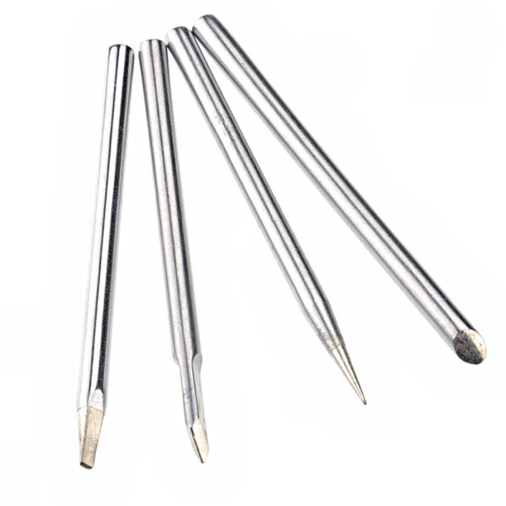 4pcs Iron Tips Set Copper Replacement Soldering Tip for Factory Building