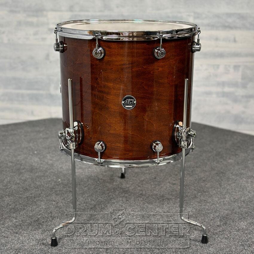 DW Performance Floor Tom 18x16 Walnut Lacquer - DCP Exclusive!