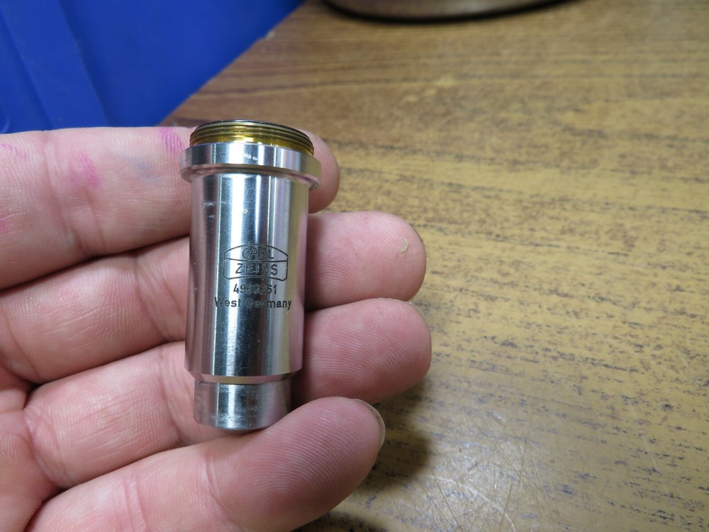 Zeiss 40/0.65 40X Phase Contrast Microscope Objective - Good Condition