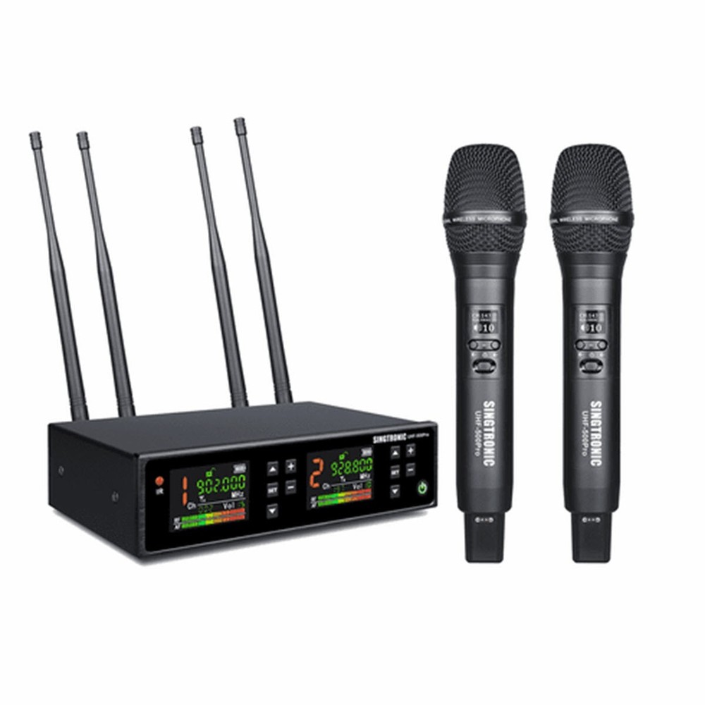 Singtronic UHF Professional Digital Dual Wireless Karaoke Microphone System