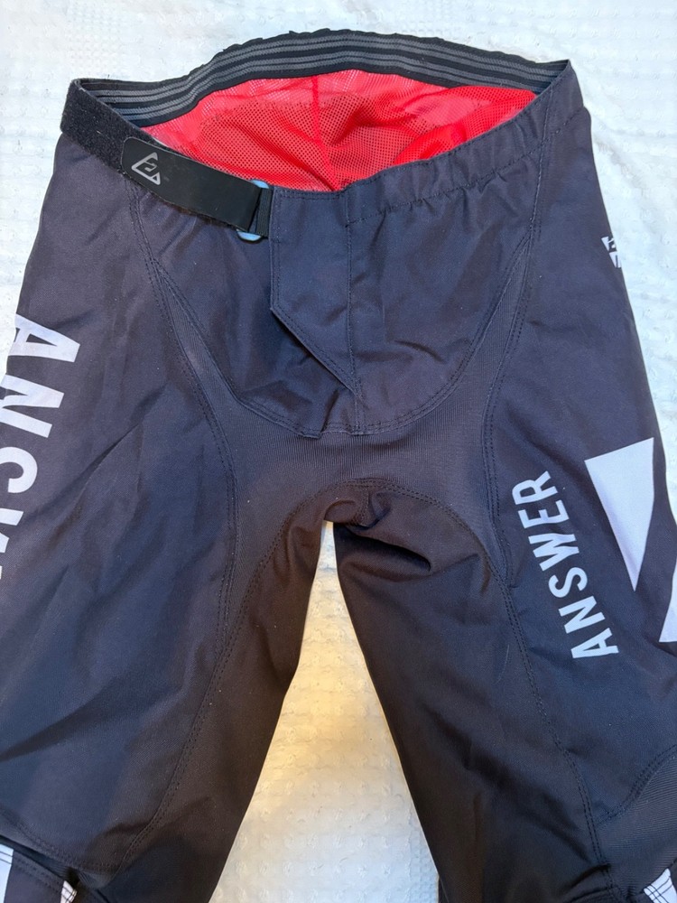 Answer Syncron Moto Pants Black (Sz 30)