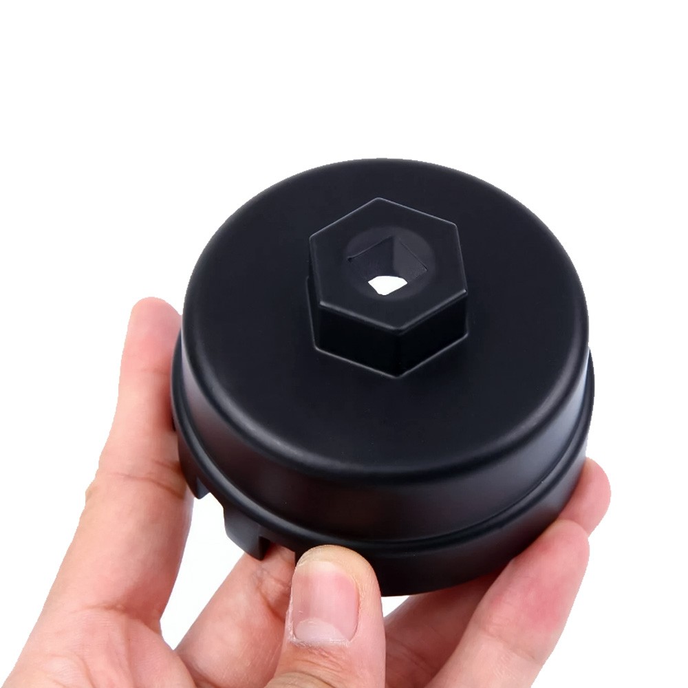 Oil Filter Cap Wrench Cup Socket Remover Tool 64MM 14 Flutes For Toyota Lexus