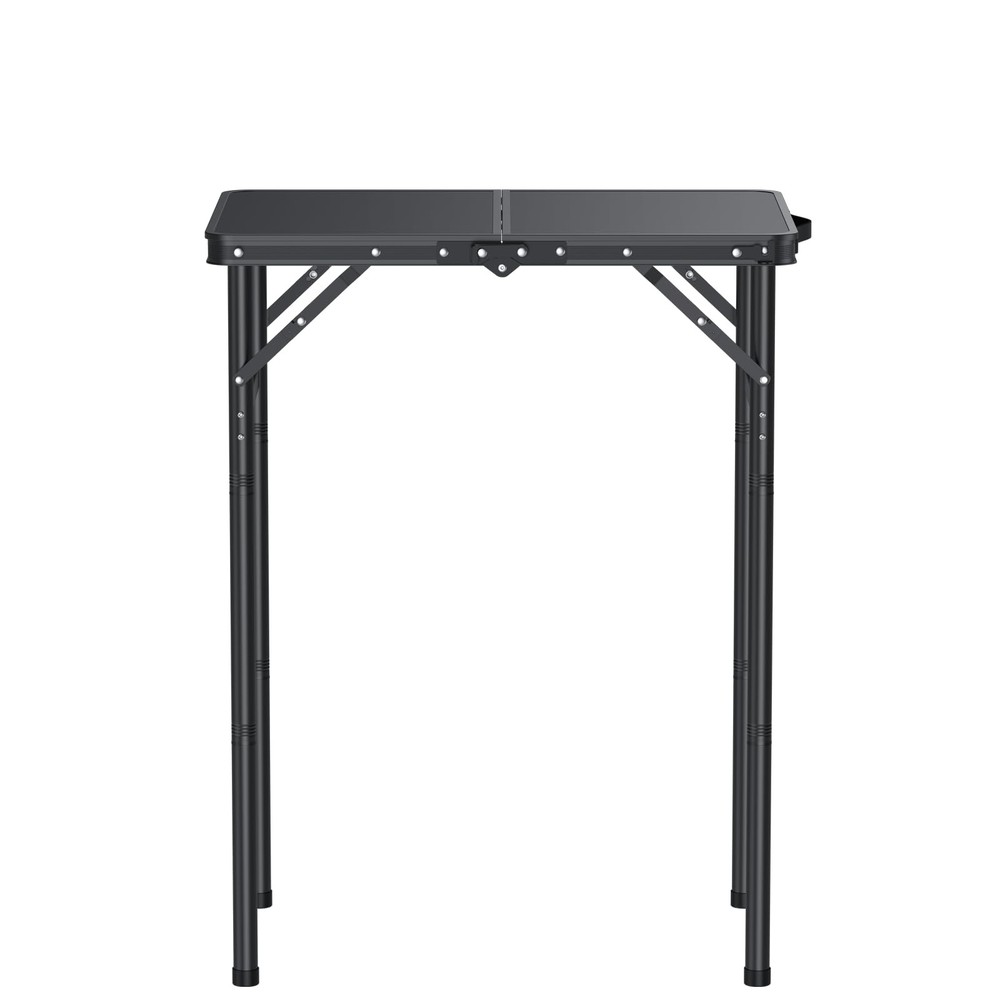 Folding Camping Table Portable Pinic Table 3 Level Height Adjustable Aluminum...