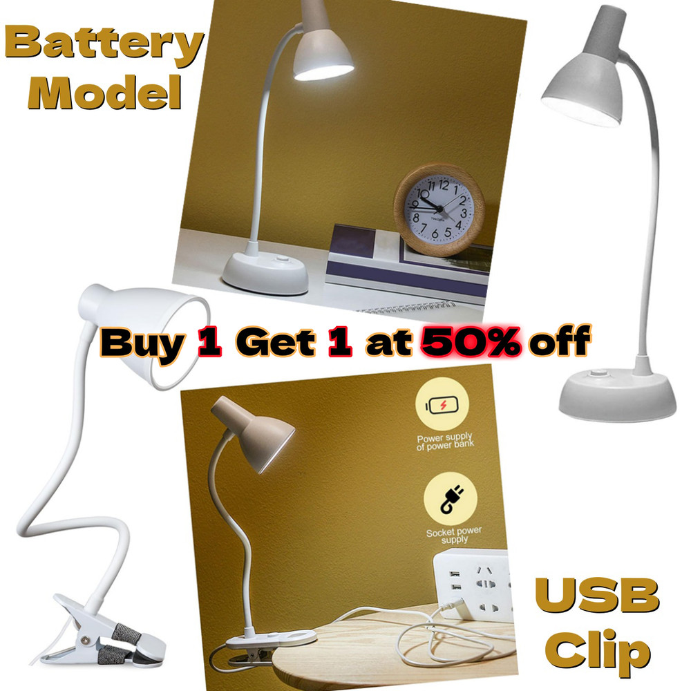 LED Desk Lamp Touch Sensor Reading Foldable Table Lamp Eye Caring Reading Light