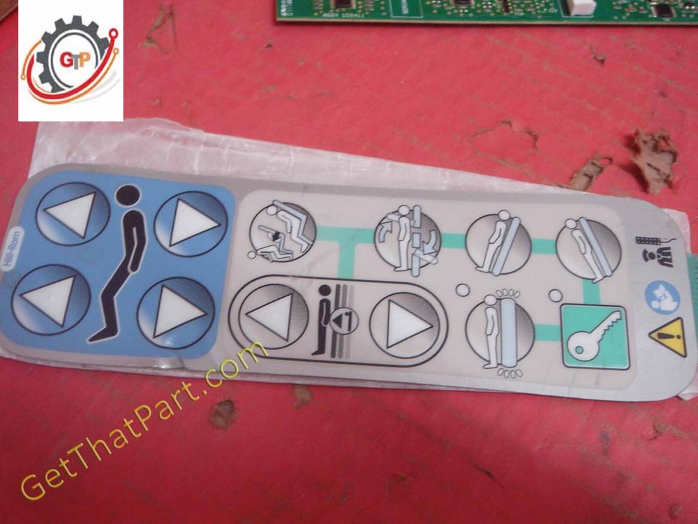 Hill Rom Progressa P7500 Patient Position Control Panel Board Tested