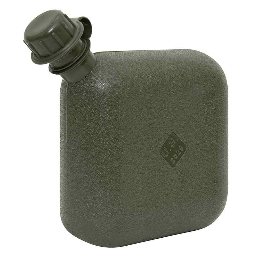 2 US Military 2 QUART COLLAPSABLE Water CANTEEN BLADDER OD w/ Flat Cap 2QT NEW