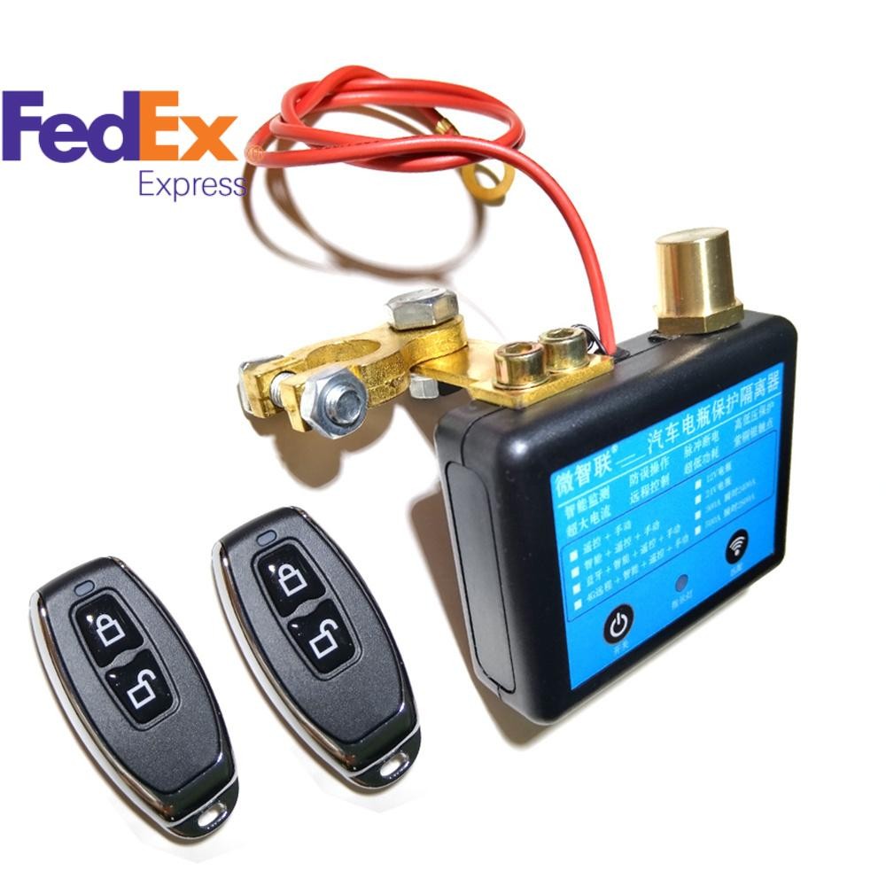 Car Switch Automatic Cut Off Wireless Remote Control Disconnect Battery Device
