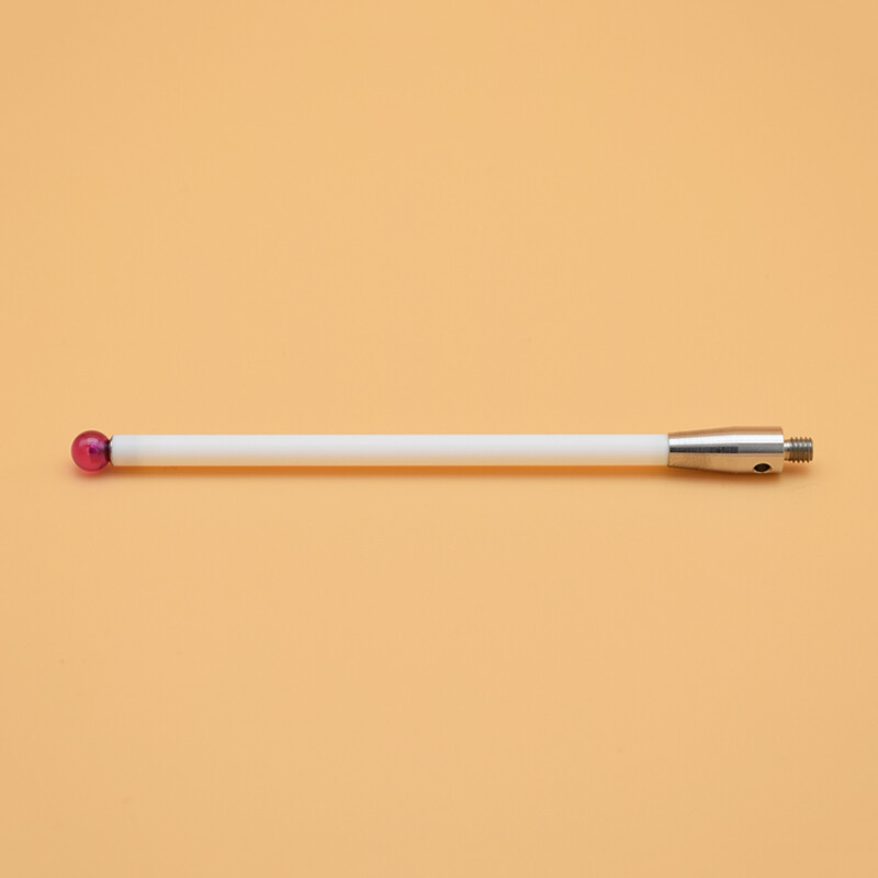 M4 CMM Probe Stylus, 6mm Ruby Ball, Ceramic Stem,L100mm,Compatible A-5000-3712