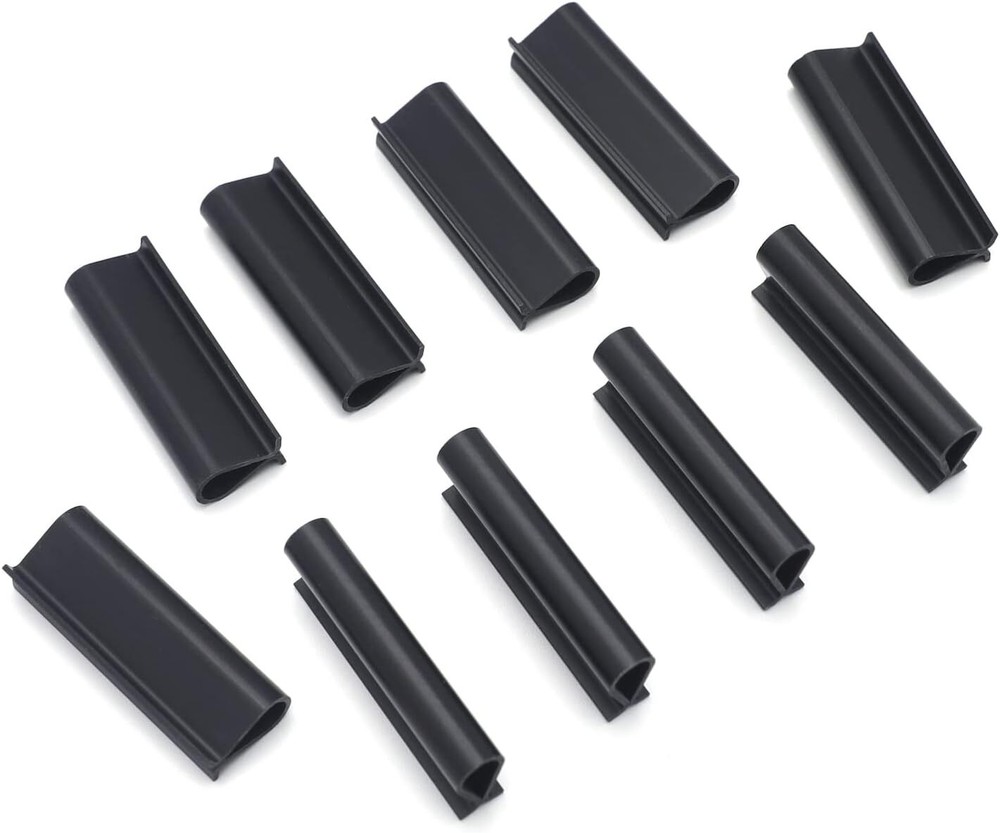 Black Mouting Bracket For Chain Link Fence View Blocking Privacy Tape Weave