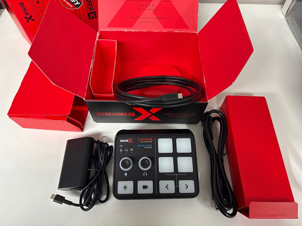 RODE STREAMERX Console Recorder - Open Box