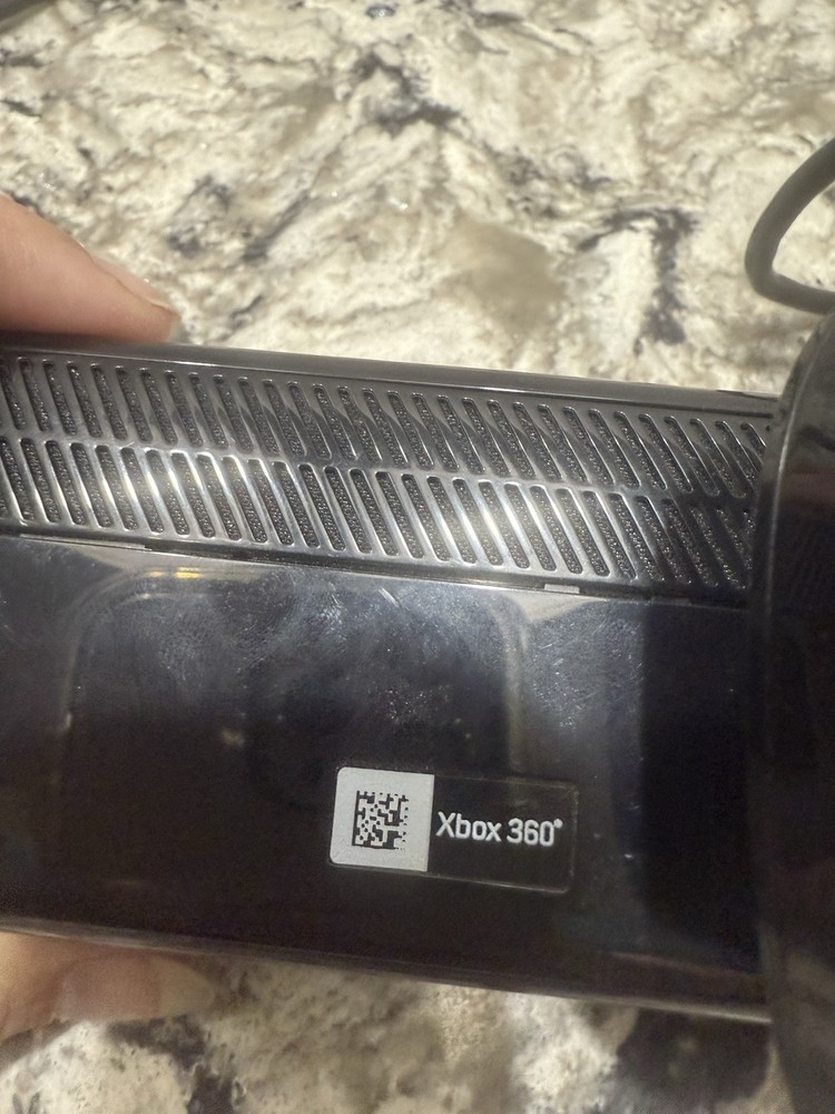 Genuine Microsoft XBOX 360 Kinect Sensor Bar 1414 Black with Power Adapter