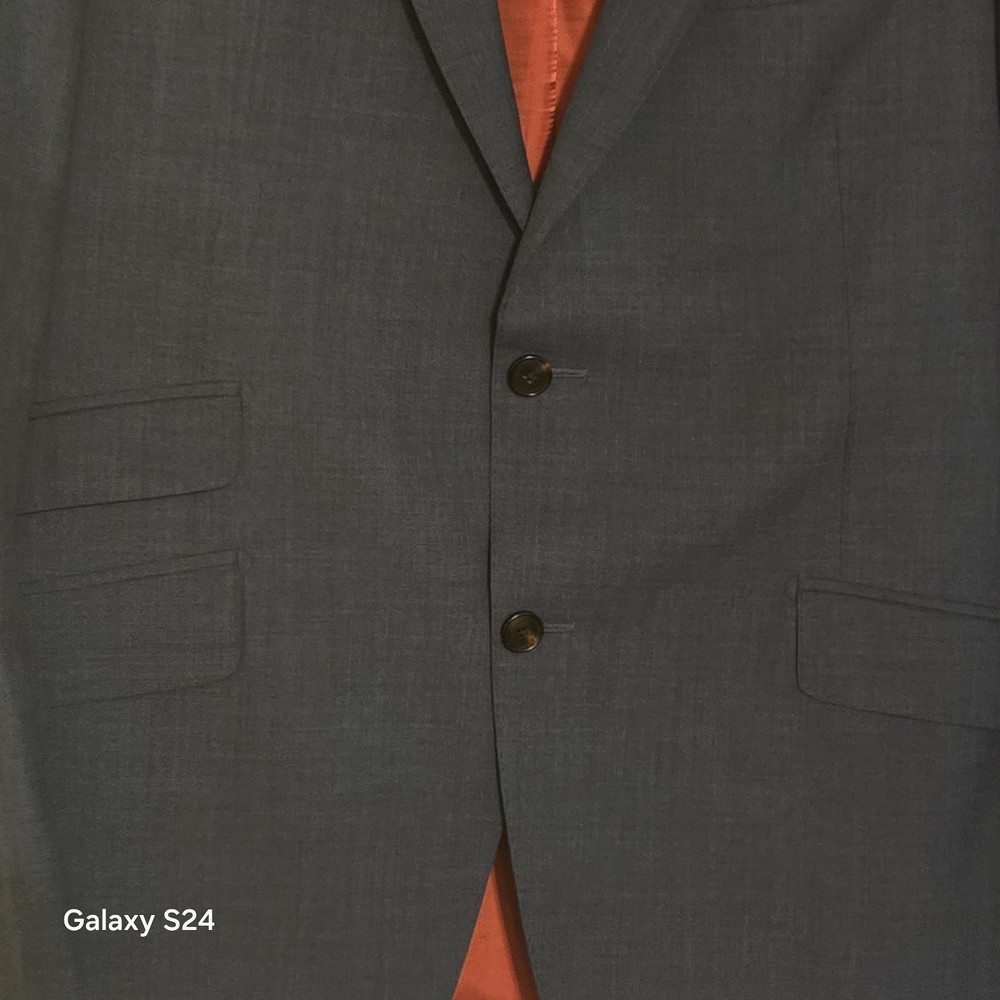 Suitsupply E.Thomas Blazer 42R Gray Pure Wool