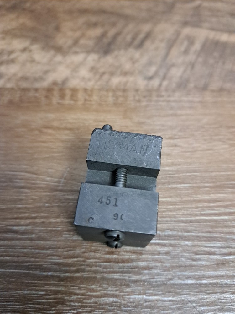 Lyman .451 Roundball Mold, No Sprueplate
