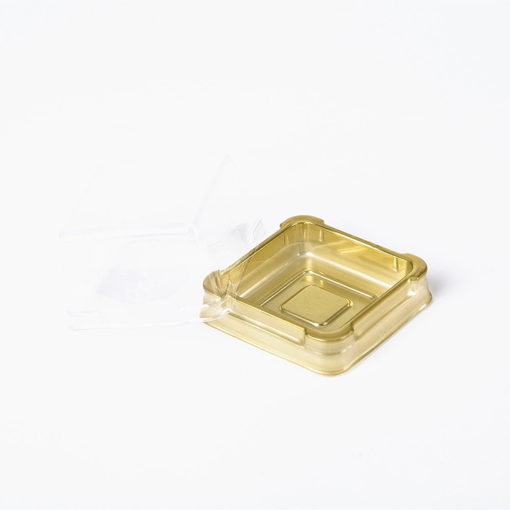 Moon Cake Box Clear Mini Containers 100g Mooncake Packaging Boxes Individual