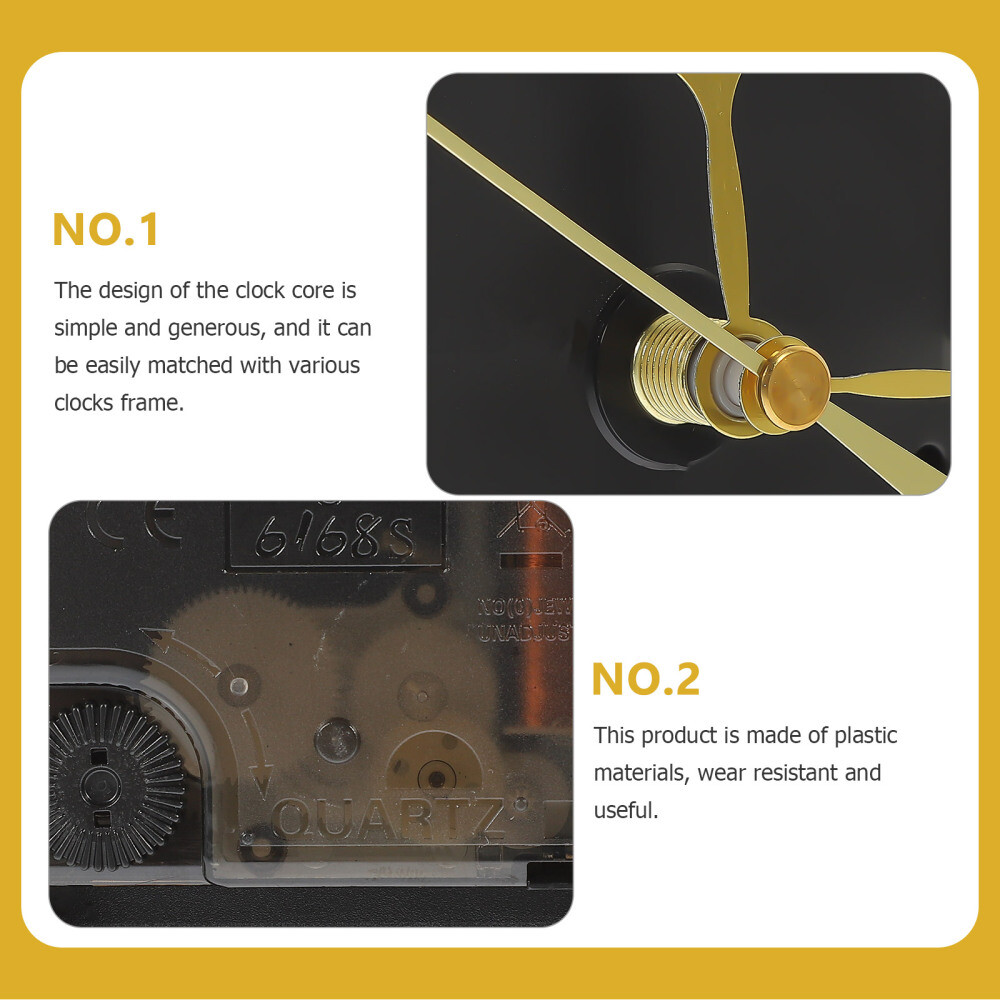 Clock Mechanism Replacement Part Small Hand Frameless Drawing Movement Set US