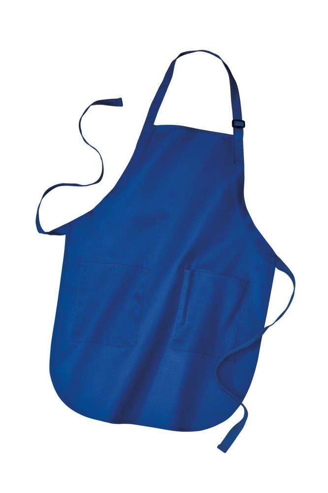 Port Authority Full-Length Apron with Pockets, Adjustable Neck