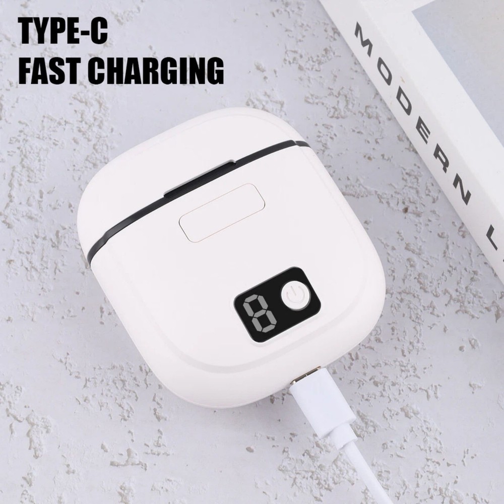 Electric Automatic Nail Clipper Grinder with 3 Speed Settings & Digital Display