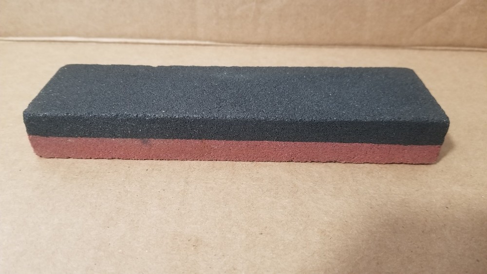Black & Red Sharpening Stone , VGC