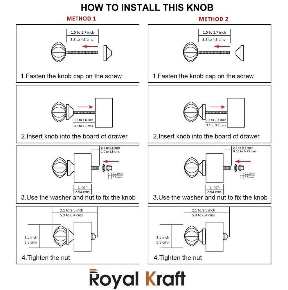 Vintage Grey Printed Ceramic Pull Knobs for Kitchen Cabinet, Door & Drawer, W...