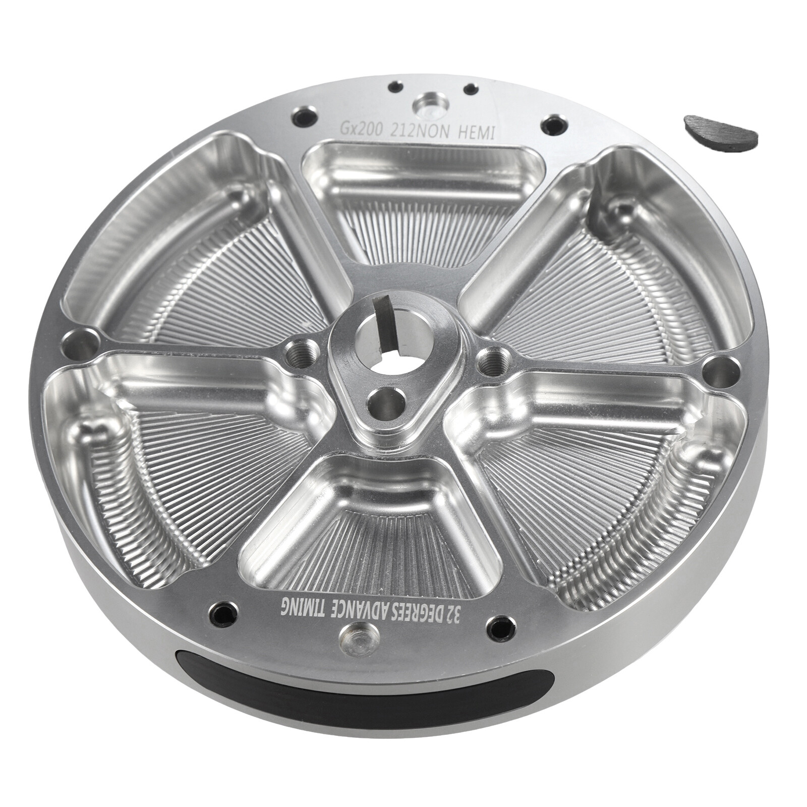 Ultra-Light Billet Aluminum Flywheel Fit Predator 224cc Non Hemi Ghost 212