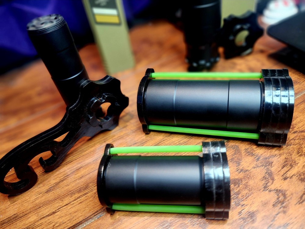 Rugged Obsidian 9 45 Supressor Tube, Thread And Baffle Protector Fits In Case