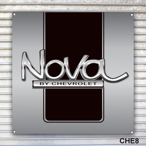 Chevy Nova Banner Sign Wall Art