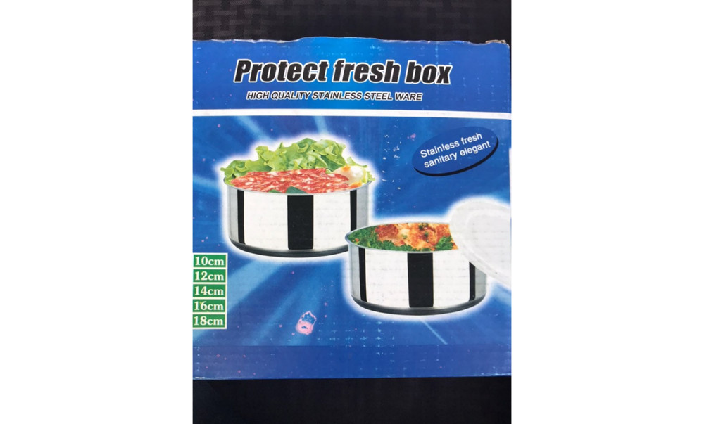 protect fresh box high quality stainless steel ware