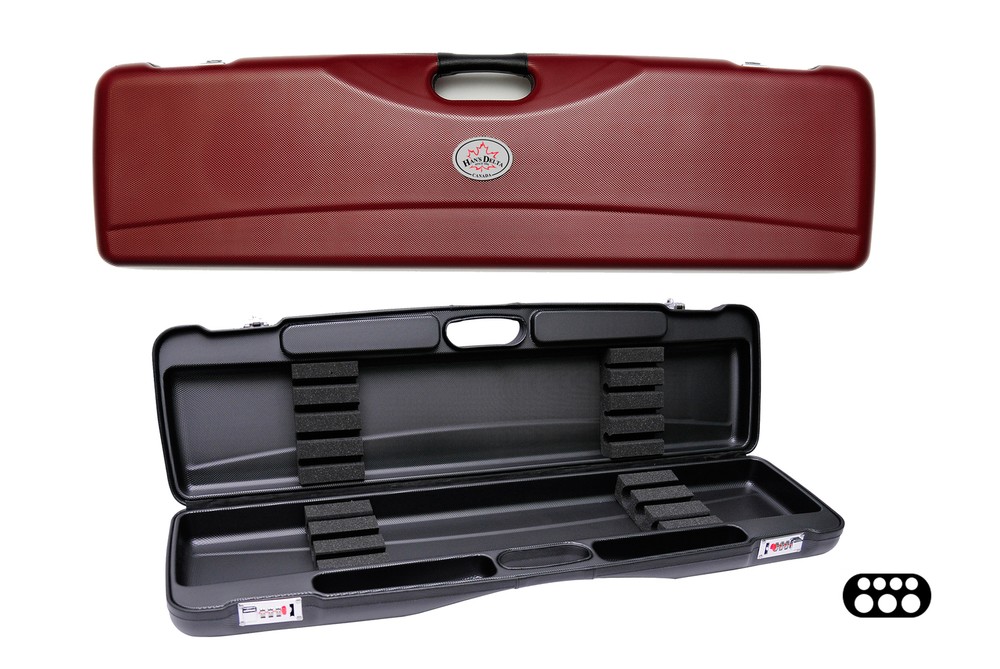 Delta 3x4 RED COLUMBIA Case - Hardshell LONGONI NO - Locking Pool Cue Case