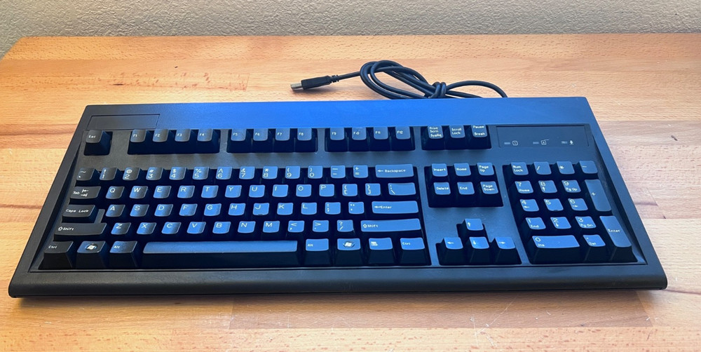 Key Tronic Arc Solutions Wired USB Keyboard E03600U2 Operator Keyboard TESTED