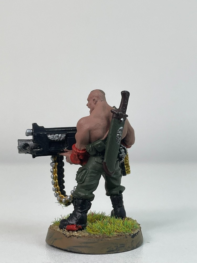 sergeant harker Warhammer 40k Imperial Guard 1552 OOP