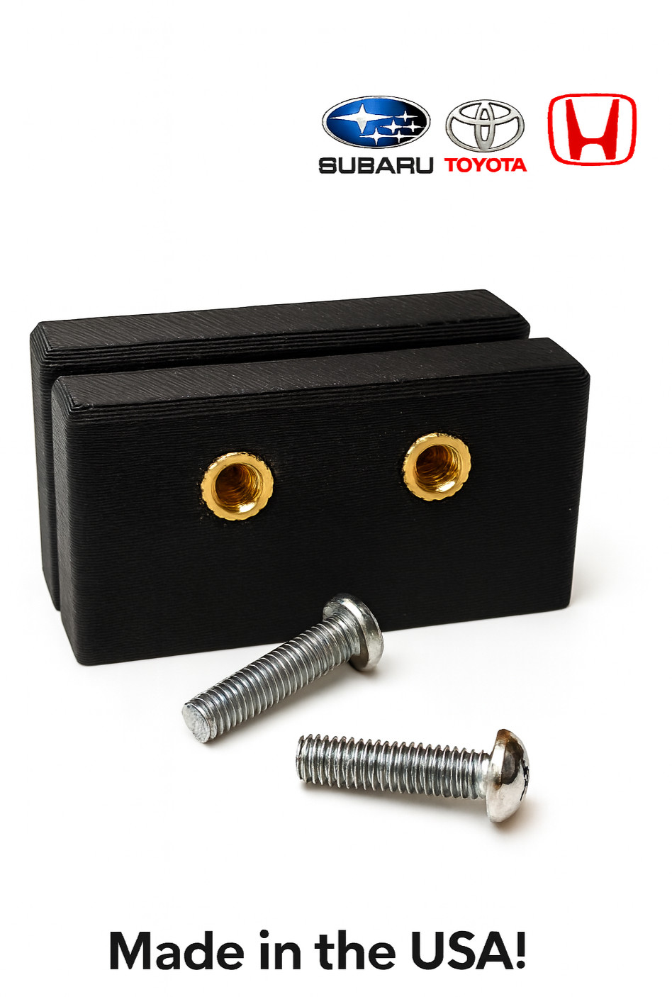 Set of 4 Pinch Weld Jack Pucks Stay-On - Clamp - BRZ 86 Miata Civic WRX Golf Q50