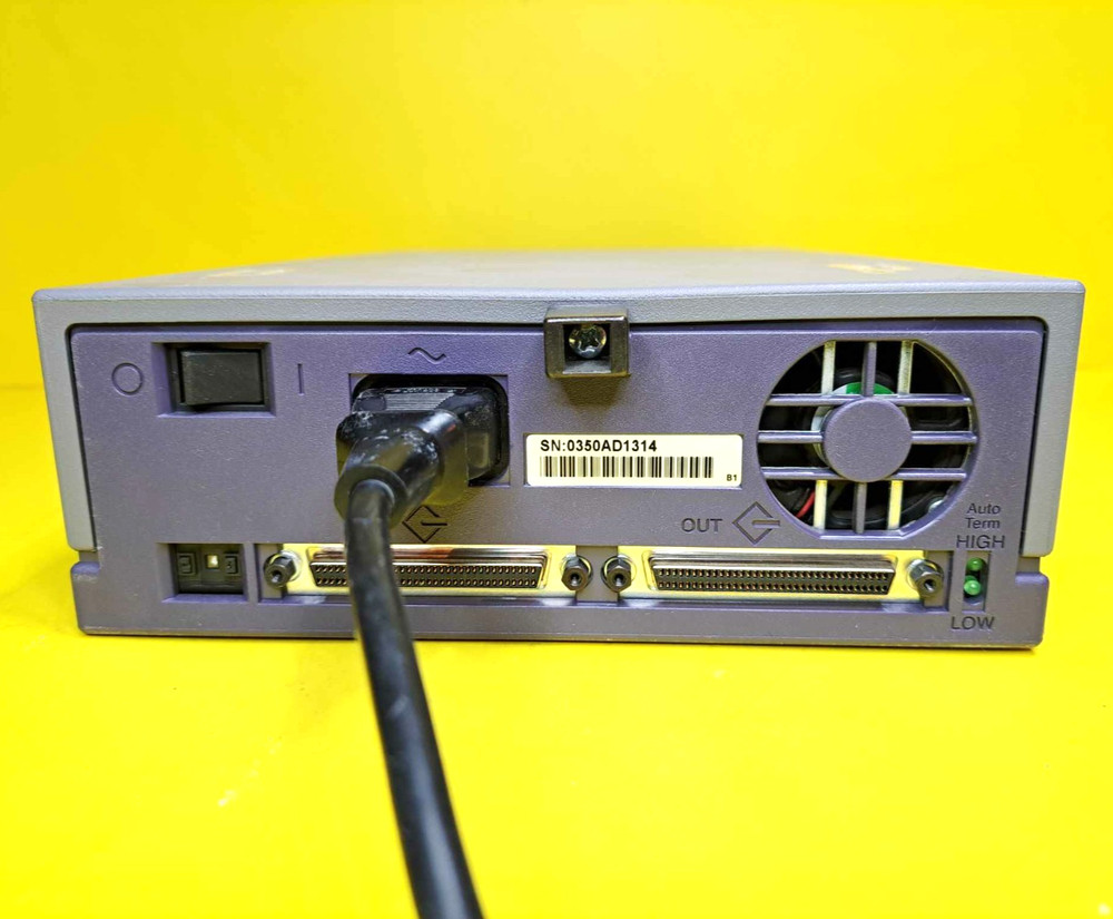 ⚡MISSING FRONT DOOR⚡SUN MICROSYSTEMS 611 TAPE DRIVE EXTERNAL DDS-4 DAT ARCHIVAL⚡