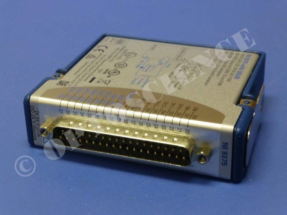National Instruments NI 9375 cDAQ Digital Input / Output Module, 32ch DIO, D-Sub