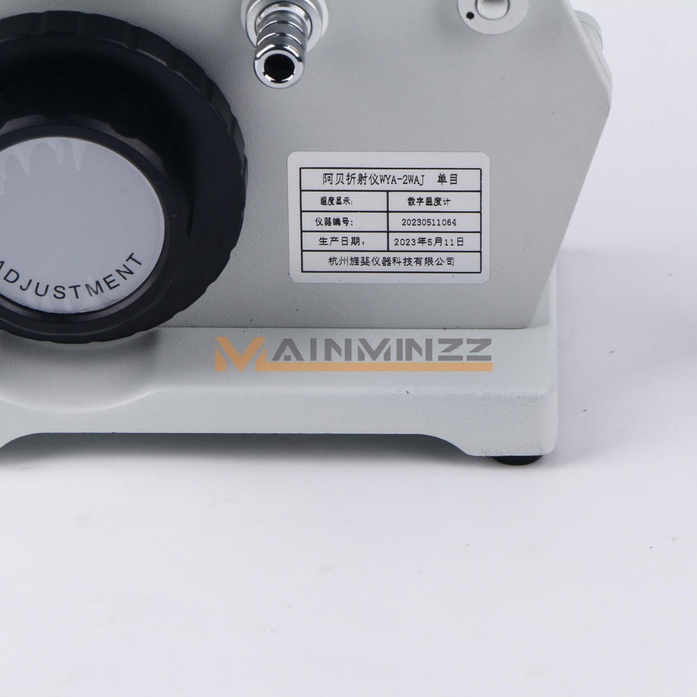 1pcs 2WAJ Abbe Refractometer 0-95% Brix & 1.300-1.700 ND Lab Monocular