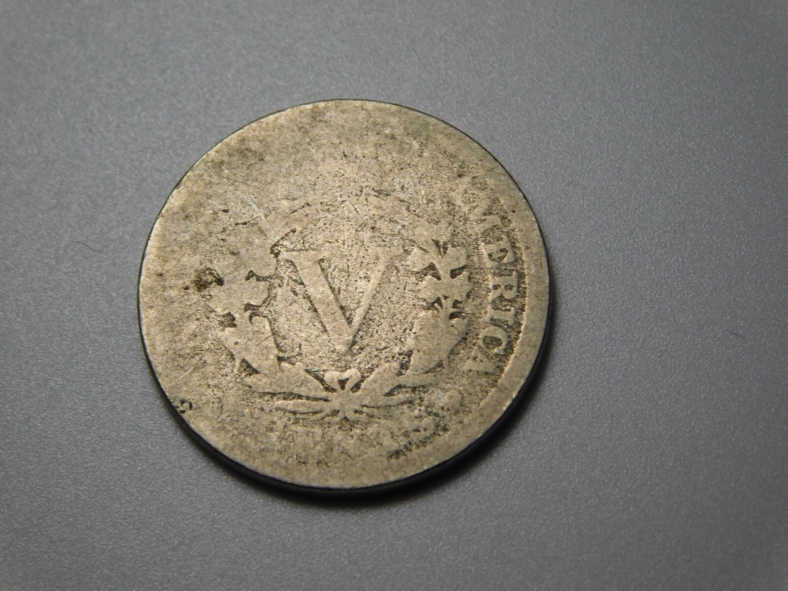 OLD US COIN 1894 LIBERTY HEAD V NICKEL