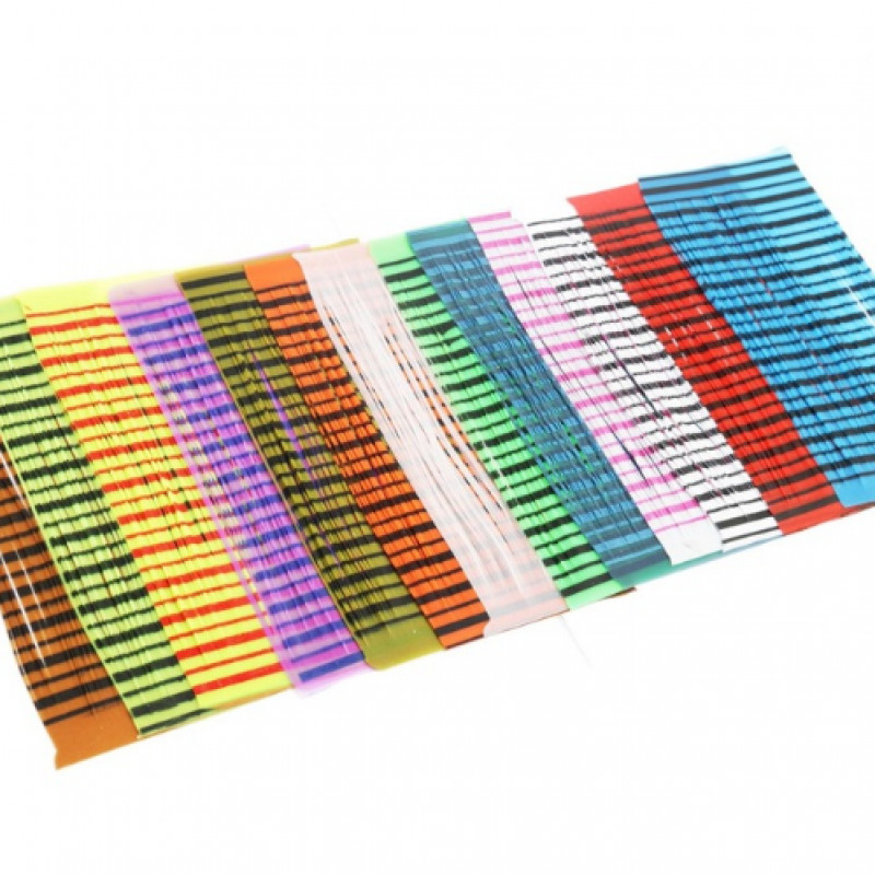 2Pcs Fly Tying Materials 100% Silicone Skirts Flutter Legs